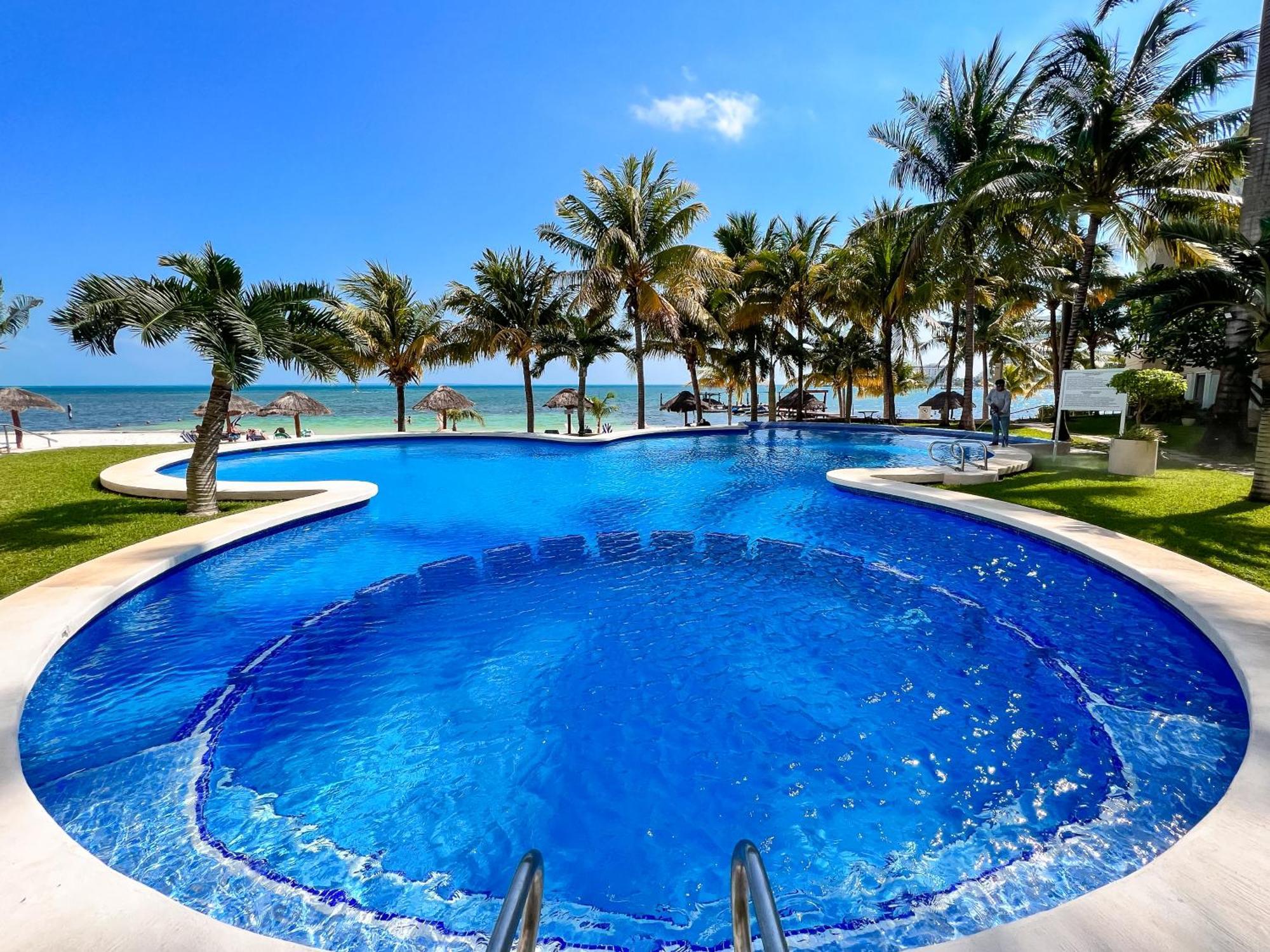 Bello Mar De Cancun, Beautiful 2Br 2Ba Condo Overlooking Beach Spectacular View! מראה חיצוני תמונה