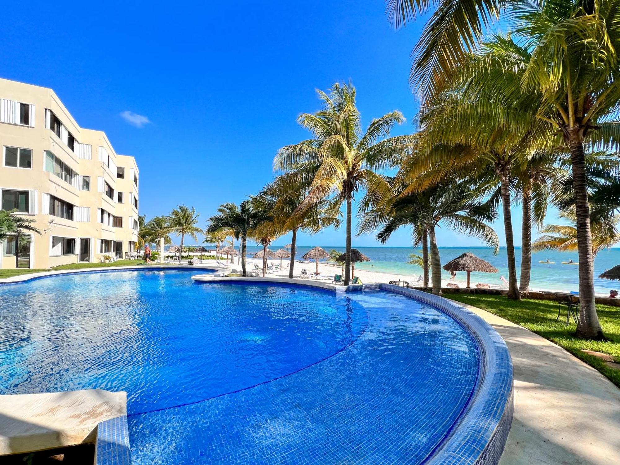 Bello Mar De Cancun, Beautiful 2Br 2Ba Condo Overlooking Beach Spectacular View! מראה חיצוני תמונה