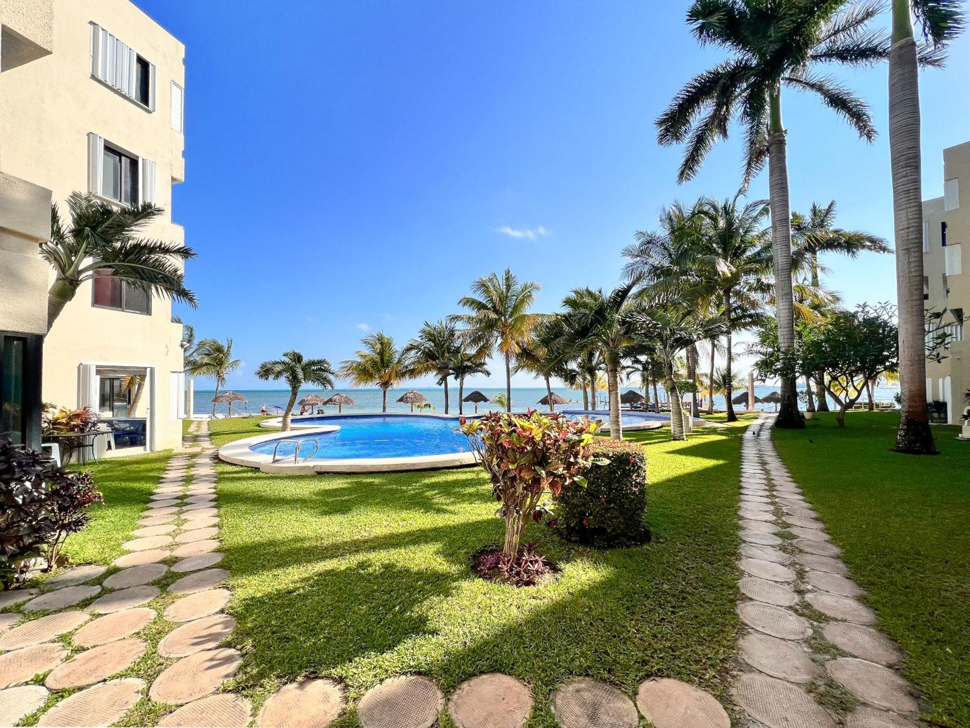 Bello Mar De Cancun, Beautiful 2Br 2Ba Condo Overlooking Beach Spectacular View! מראה חיצוני תמונה